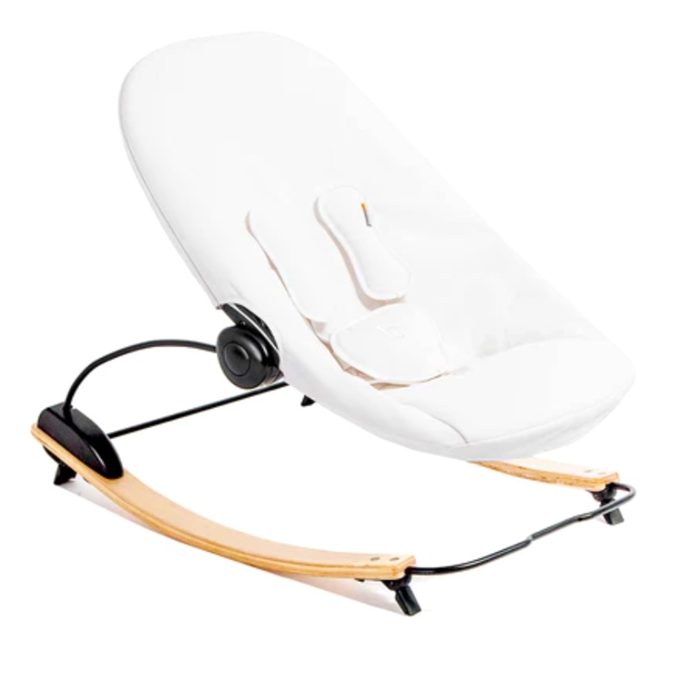 Bloom baby lounger coco go 3-in-1 bouncer natural wood